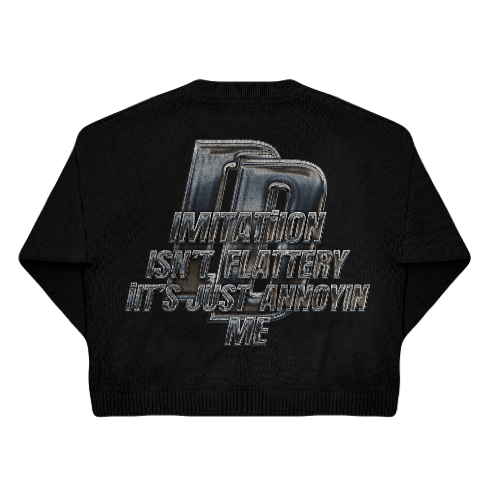 DD black crewneck