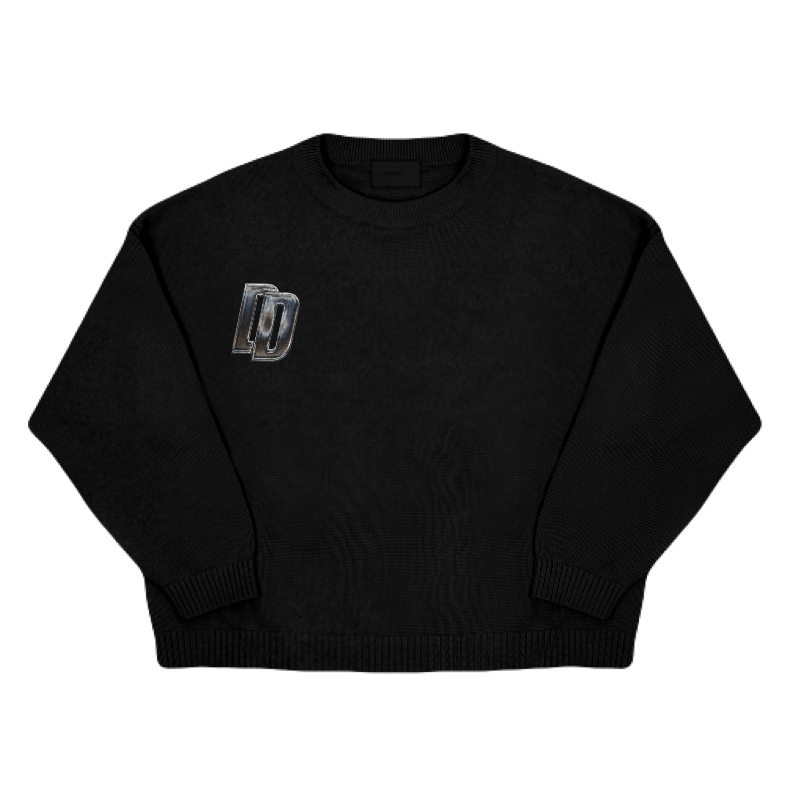 DD black crewneck