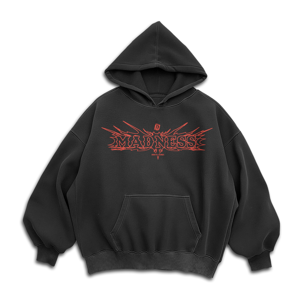 MADNESS hoodie black